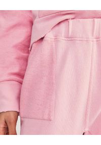 LOVE SHACK FANCY - Różowe spodnie dresowe Blex. Kolor: różowy, wielokolorowy, fioletowy. Materiał: dresówka #2