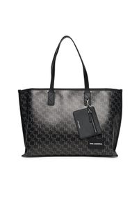 Karl Lagerfeld - KARL LAGERFELD Torebka A1W30183 Czarny. Kolor: czarny. Materiał: skórzane
