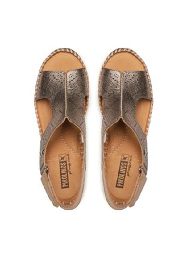 Pikolinos Sandały W3Z-1775CLC1 Szary. Kolor: szary. Materiał: skóra