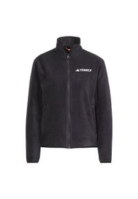 Adidas - Kurtka Multi Essentials Full-Zip Fleece. Kolor: czarny. Materiał: polar, materiał