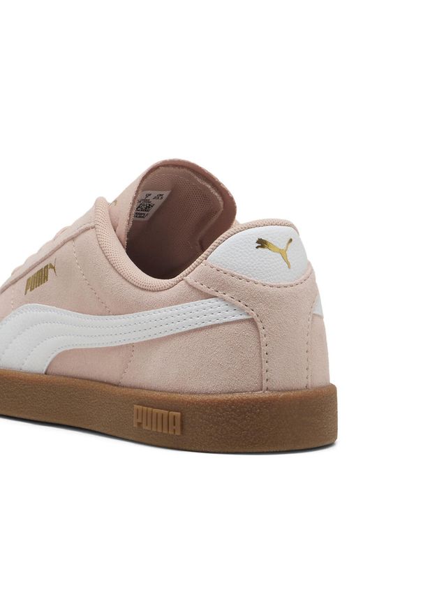 Puma - Sneakersy zamszowe unisex PUMA Club II PUMA Rose Quartz White Pink. Kolor: różowy, biały, wielokolorowy. Materiał: zamsz. Sport: turystyka piesza