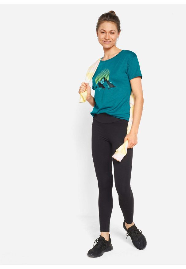 bonprix - T-shirt funkcyjny, krótki rękaw, szybko schnący (2 szt.). Kolor: niebieski. Długość rękawa: krótki rękaw. Długość: krótkie