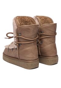 D.Franklin Śniegowce DFSH370022 Brązowy. Kolor: brązowy. Materiał: skóra #3