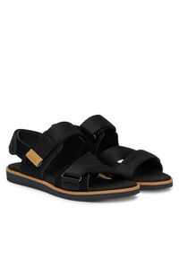 Timberland Sandały Adley Shore TB0A414AEK41 Czarny. Kolor: czarny. Materiał: zamsz, skóra