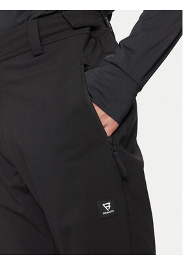 BRUNOTTI - Brunotti Spodnie narciarskie Footrail 2431220001 Czarny Regular Fit. Kolor: czarny. Materiał: syntetyk. Sport: narciarstwo