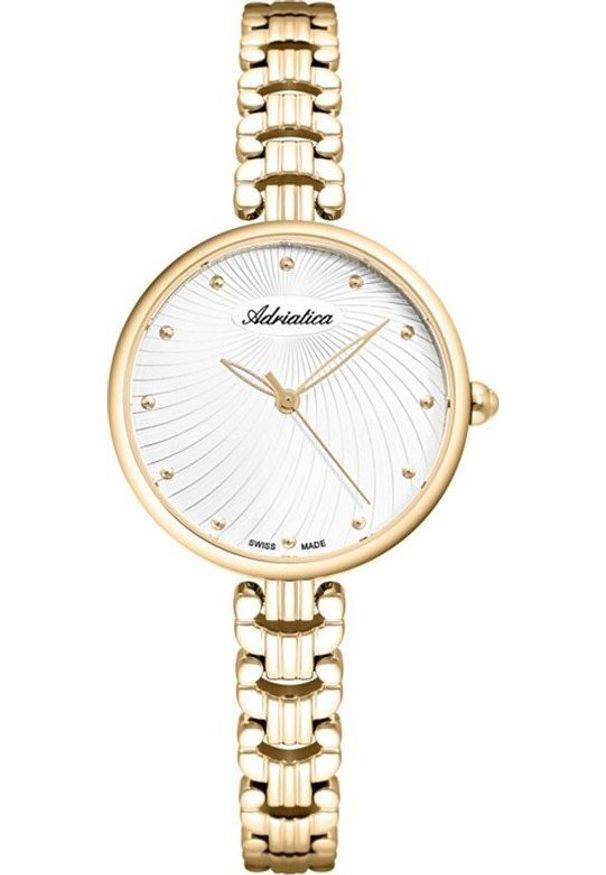 Zegarek Adriatica Zegarek damski Adriatica A3822.1143Q złoty. Kolor: złoty