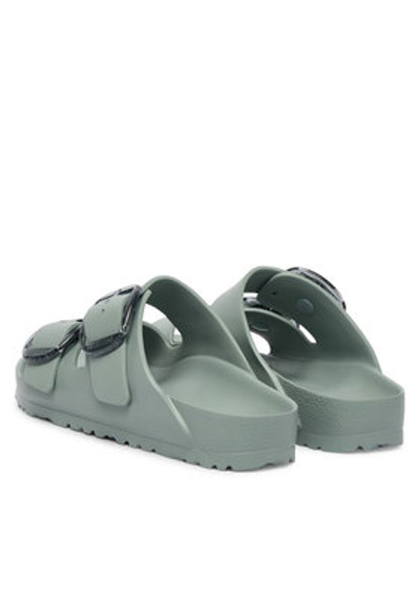 Birkenstock Klapki Arizona Stealth Buckle 1031301 Zielony. Kolor: zielony. Materiał: syntetyk