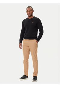 Aeronautica Militare Sweter 252MA1611UL00506 Czarny Regular Fit. Kolor: czarny. Materiał: bawełna #5