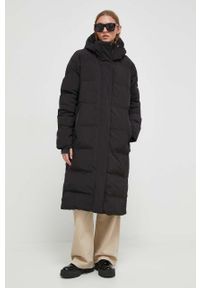 Superdry kurtka damska kolor czarny zimowa. Kolor: czarny. Materiał: materiał, włókno. Sezon: zima #1