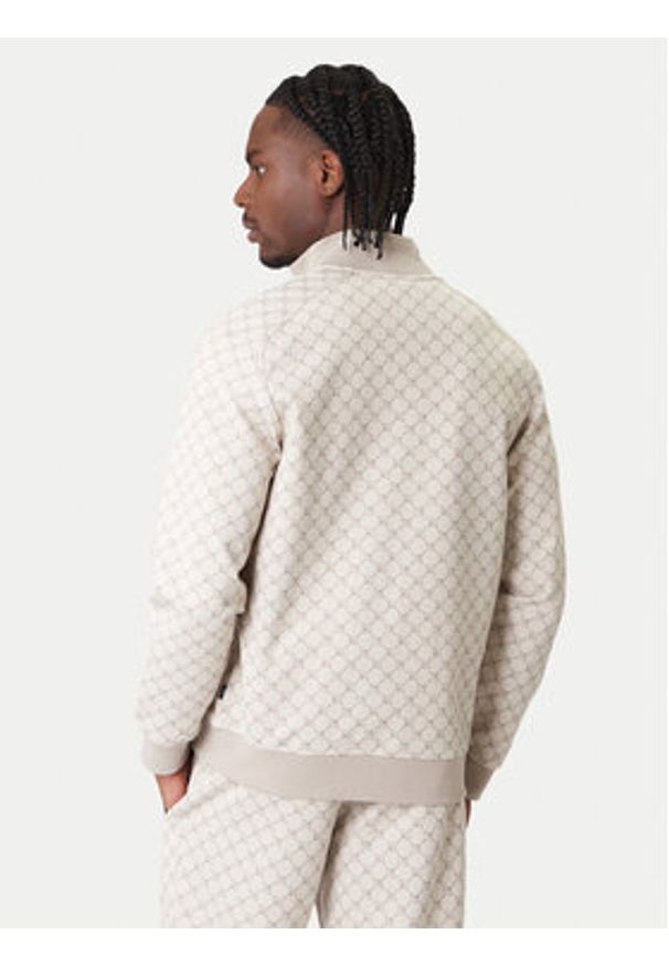 JOOP! Bluza Wendeu 30100506 Beżowy Regular Fit. Kolor: beżowy. Materiał: syntetyk