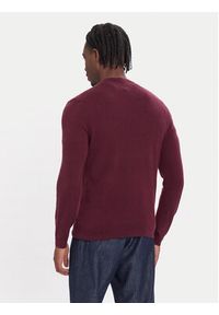 United Colors of Benetton - United Colors Of Benetton Sweter 1002U1G34 Fioletowy Regular Fit. Kolor: fioletowy. Materiał: wełna #4