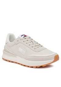 Tommy Jeans Sneakersy Tjm Technical Runner EM0EM01265 Beżowy. Kolor: beżowy #6