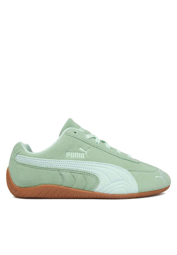 Puma Sneakersy Speedcat OG II 408463 03 Zielony. Kolor: zielony. Materiał: skóra, zamsz
