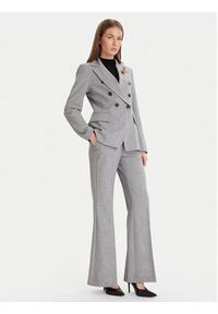 Maryley Marynarka 25IB139/M07/10GR Szary Regular Fit. Kolor: szary. Materiał: syntetyk #3