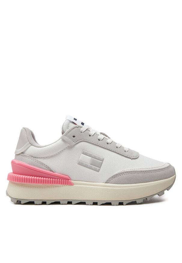 Tommy Jeans Sneakersy Tjw Tech Runner Ess EN0EN02511 Biały. Kolor: biały