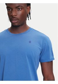 G-Star RAW - G-Star Raw T-Shirt Text Back D25971-2653 Niebieski Relaxed Fit. Kolor: niebieski. Materiał: bawełna