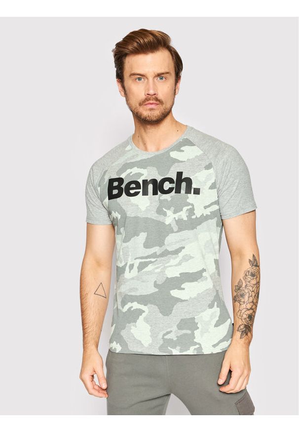 Bench T-Shirt Besom 120764 Szary Regular Fit. Kolor: szary. Materiał: bawełna
