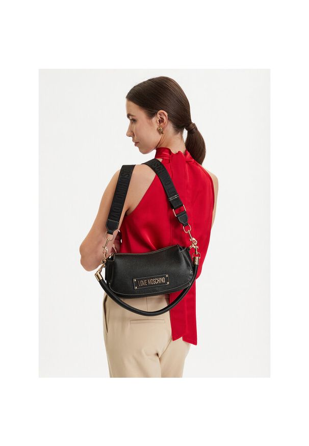 Love Moschino - Torebka LOVE MOSCHINO. Kolor: czarny