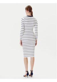 Guess Sukienka dzianinowa W5YK98 Z2YK2 Biały Slim Fit. Kolor: biały. Materiał: wiskoza #5