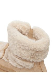 DeeZee Śniegowce HX21069-13 Beżowy. Kolor: beżowy. Materiał: materiał