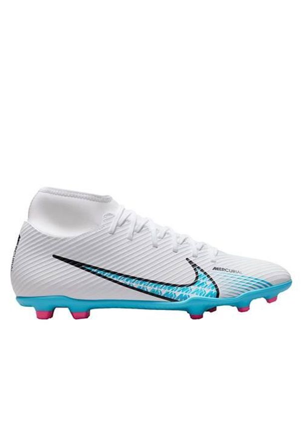 Buty piłkarskie męskie Nike Mercurial Superfly 9 Club Fgmg. Zapięcie: sznurówki. Kolor: wielokolorowy. Materiał: materiał, syntetyk, tkanina. Szerokość cholewki: normalna. Sport: piłka nożna