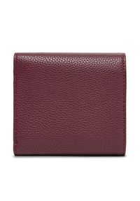 Armani Exchange Mały Portfel Damski 948530 CC783 UA343 Bordowy. Kolor: czerwony. Materiał: skóra