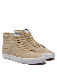 Vans Trampki SK8-Hi VN000CMX4MG1 Beżowy. Kolor: beżowy. Materiał: skóra, zamsz #6