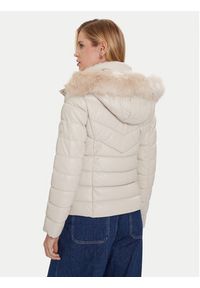 Morgan Kurtka zimowa 242-GKIDIA Beżowy Regular Fit. Kolor: beżowy. Materiał: skóra. Sezon: zima #5