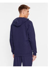 Under Armour Bluza Ua Rival Fleece Fz Hoodie 1379767 Granatowy Loose Fit. Kolor: niebieski. Materiał: bawełna #5