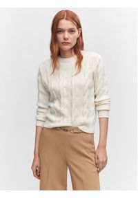 mango - Mango Kuloty Buckle 57043803 Beżowy Relaxed Fit. Kolor: beżowy. Materiał: syntetyk #4