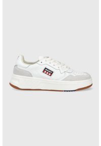 GANT - Gant sneakersy Yinsy kolor biały. Nosek buta: okrągły. Zapięcie: sznurówki. Kolor: biały. Materiał: materiał, włókno, guma. Obcas: na platformie