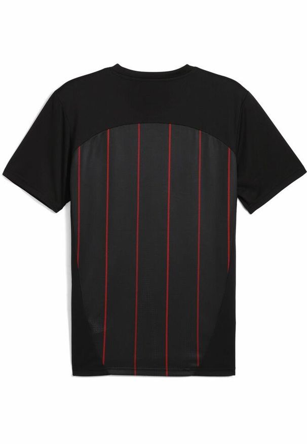 Puma - Męska koszulka przedmeczowa AC Milan PUMA Black For All Time Red. Kolor: czerwony, wielokolorowy, czarny