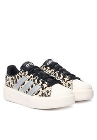 Adidas - adidas Sneakersy Streettalk Bold Shoes Junior KI0050 Beżowy. Kolor: beżowy. Materiał: skóra #4