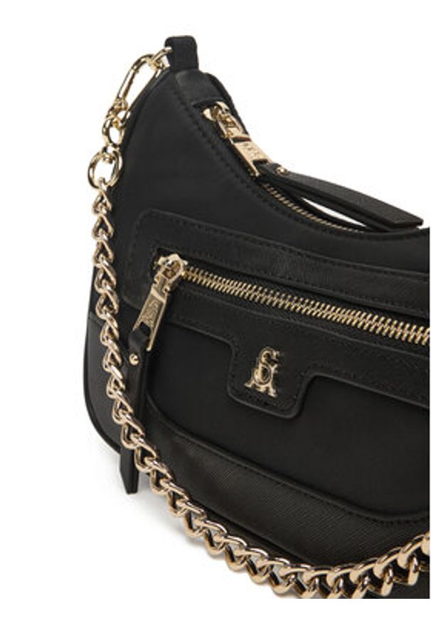 Steve Madden Torebka Bgreed SM13001829 Czarny. Kolor: czarny. Materiał: skórzane
