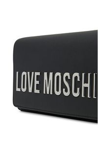 Love Moschino - LOVE MOSCHINO Torebka JC4103PP1MKD000B Czarny. Kolor: czarny. Materiał: skórzane