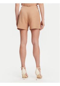 Gaudi Szorty materiałowe 511BD25038 Brązowy Regular Fit. Kolor: brązowy. Materiał: len, wiskoza #4