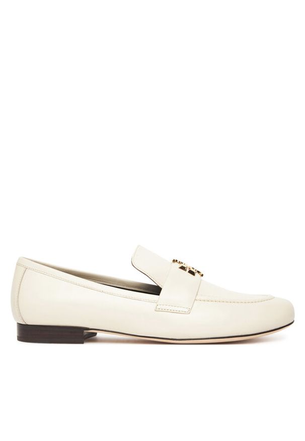 Tory Burch Loafersy Eleanor Loafer 158204 Écru. Materiał: skóra