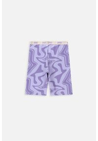 Legginsy sportowe dla dzieci Lemon Explore WL4 krótkie. Okazja: na co dzień. Kolor: fioletowy. Materiał: poliester, elastan. Długość: krótkie. Sezon: lato. Styl: sportowy
