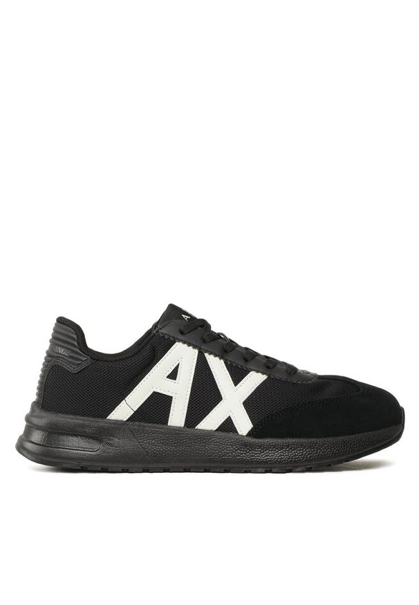 Sneakersy Armani Exchange. Kolor: czarny