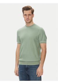 BOSS T-Shirt Jianfranco 50537642 Zielony Regular Fit. Kolor: zielony. Materiał: bawełna #1