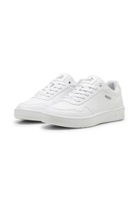 Buty do chodzenia damskie Puma Court Classy. Kolor: szary, biały, wielokolorowy. Sport: turystyka piesza