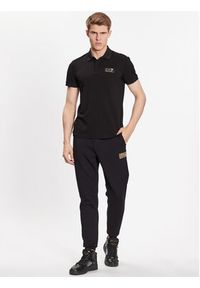 EA7 Emporio Armani Polo 3RPF01 PJ5AZ 1200 Czarny Regular Fit. Typ kołnierza: polo. Kolor: czarny. Materiał: bawełna #2