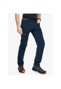 Spodnie turystyczne męskie Hannah Niguel II. Kolor: niebieski. Sezon: lato. Sport: turystyka piesza #1