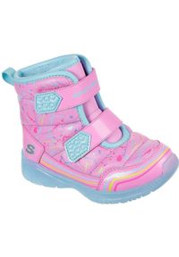 skechers - Buty dla dzieci Skechers Lights Illumi. Okazja: na co dzień. Kolor: różowy. Materiał: materiał #1