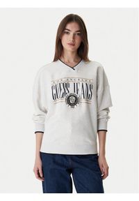 Guess Jeans Bluza W6RQ09 K68I4 Szary Oversize. Kolor: szary. Materiał: bawełna #1