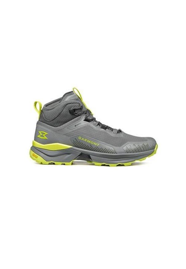 Buty trekkingowe męskie Garmont Engage Mid Gtx. Wysokość cholewki: za kostkę. Kolor: zielony, wielokolorowy. Materiał: syntetyk, materiał. Szerokość cholewki: normalna