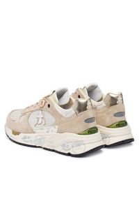 Premiata Sneakersy Mased Var 8116 Beżowy. Kolor: beżowy. Materiał: zamsz, skóra #6