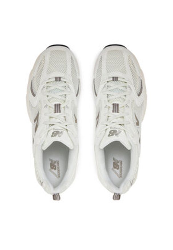 New Balance Sneakersy U530CSB Beżowy. Kolor: beżowy. Materiał: skóra