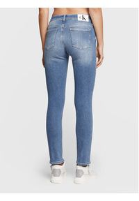 Calvin Klein Jeans Jeansy J20J220117 Niebieski Slim Fit. Kolor: niebieski