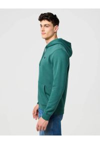 Wrangler - MESKA BLUZA WRANGLER SIGN OFF HOODIE BISTRO GREEN 112371458 #4